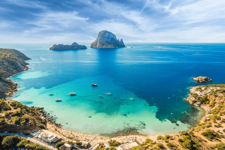 Cala d’Hort, une crique cachée à Ibiza